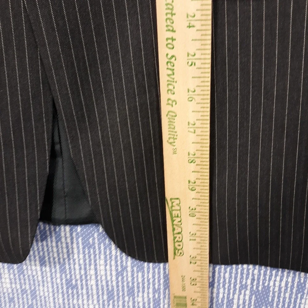 Daniel Cremieux Loro Piana Blazer Suit Jacket Mens Size 42 R Wool Black 3-Button